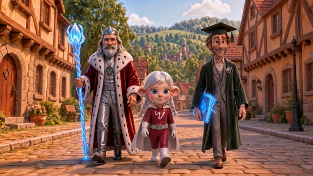 Ребёнок щурится от солнца и дневного света